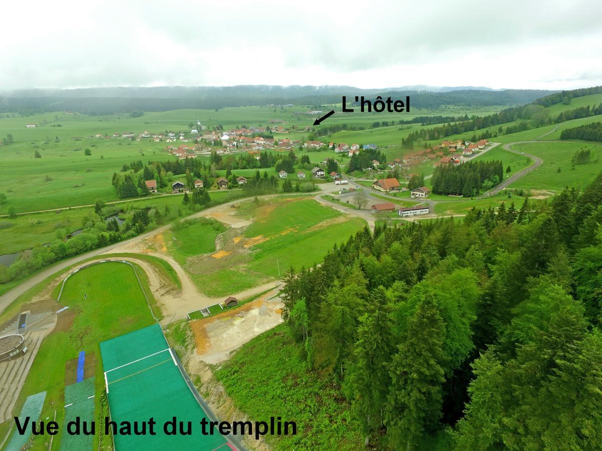 Hotel Auberge Du Grand Git La Chaux Neuve Buitenkant foto